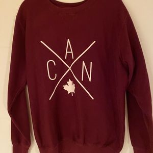 Local Laundry oversized Canada Sweater
